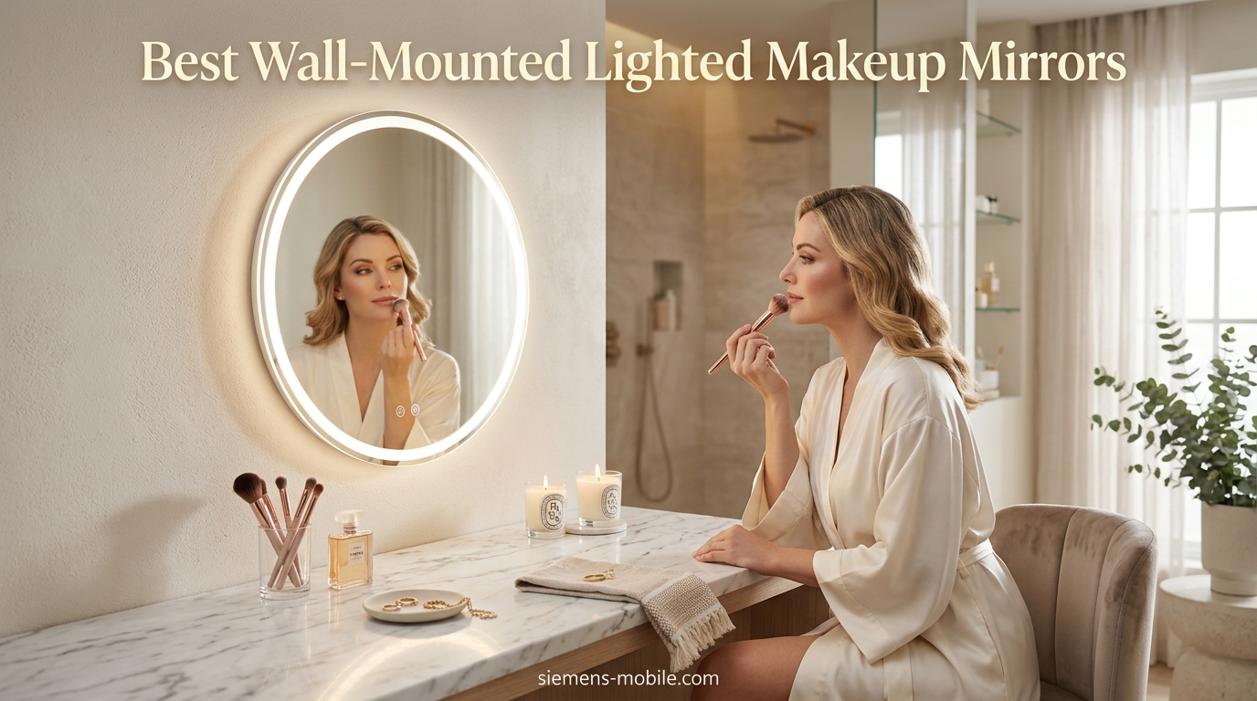 Best Wall-Mounted Lighted Makeup Mirrors