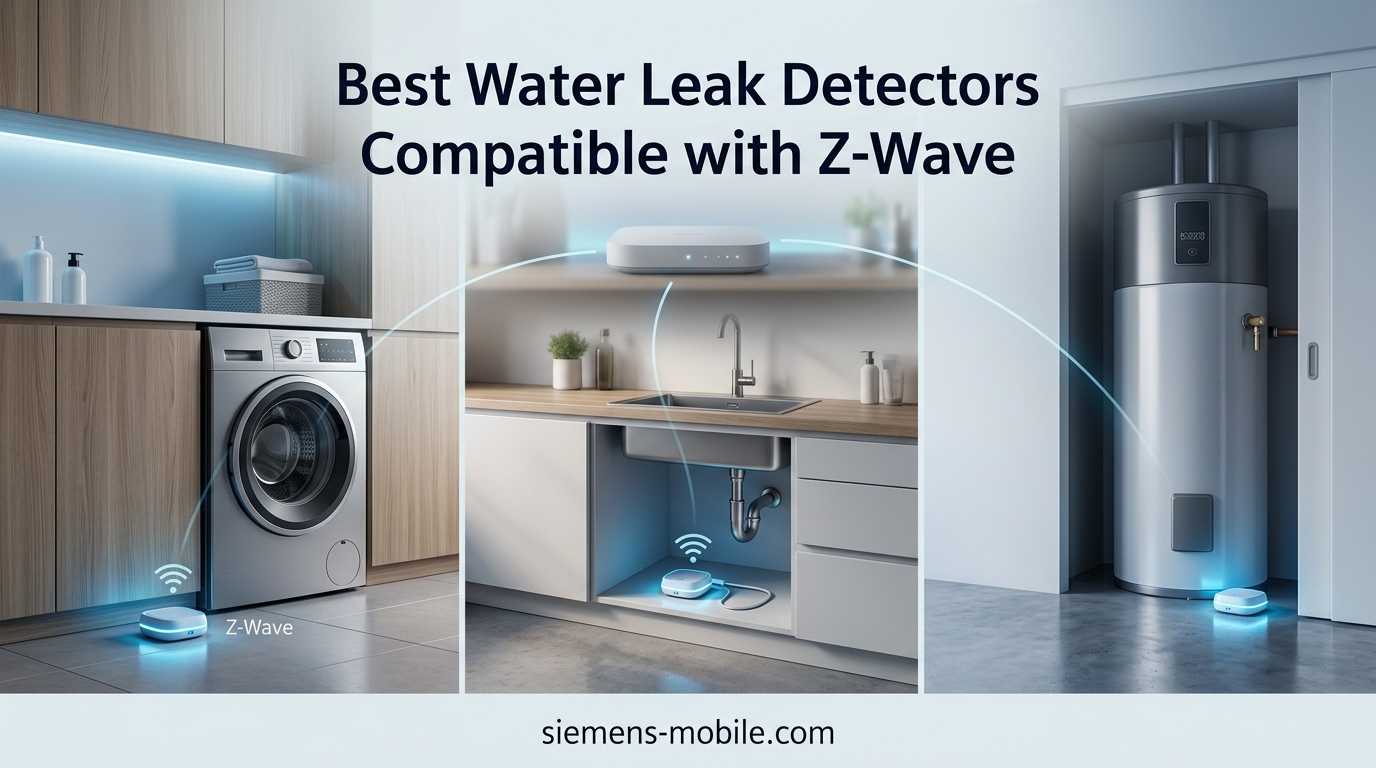Best Water Leak Detectors Compatible with Z-Wave