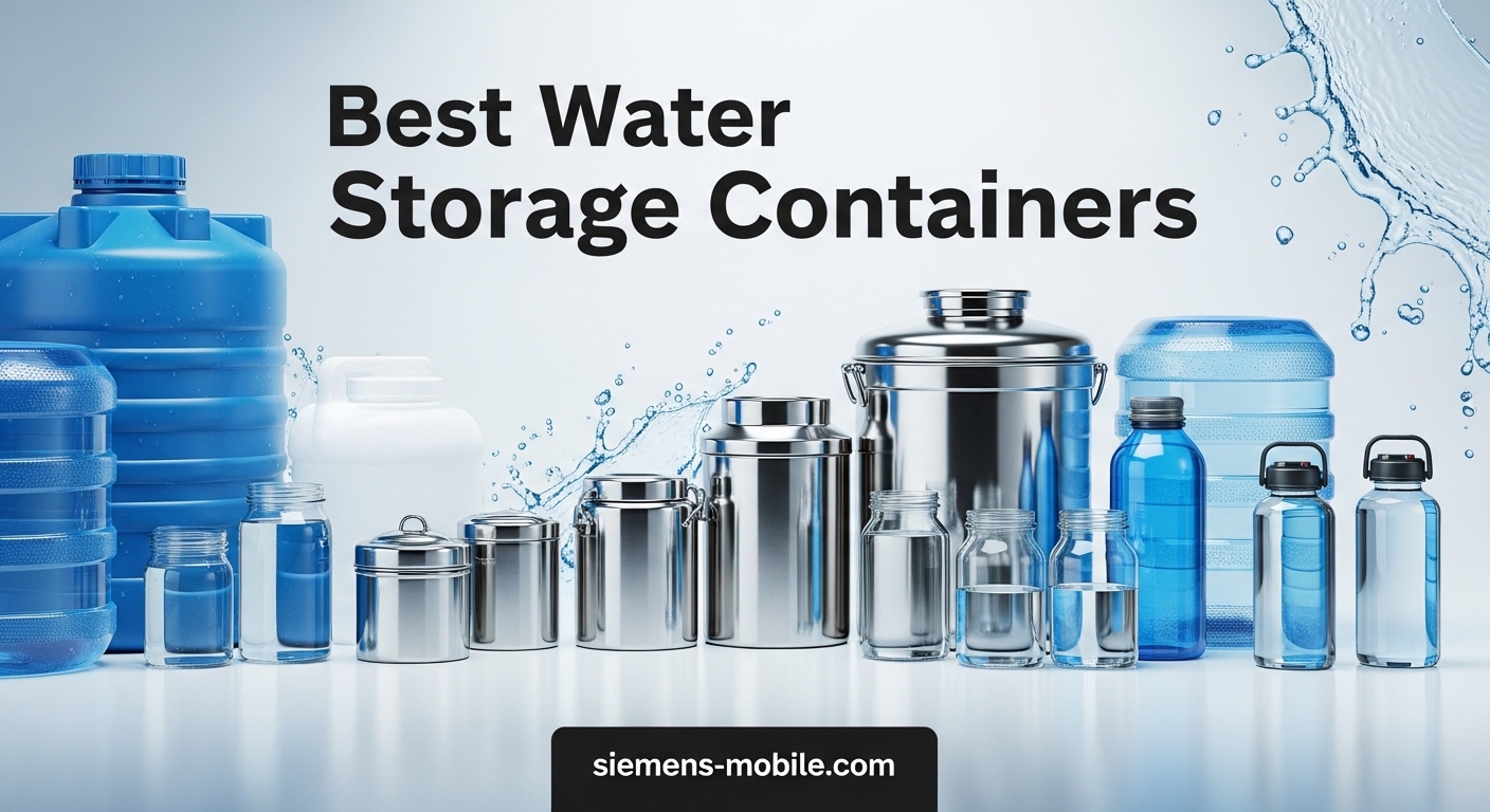 Best Water Storage Containers