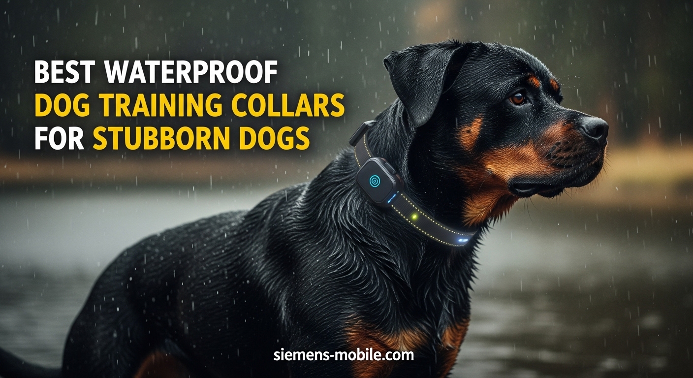 Best Waterproof Dog Training Collars for Stubborn Dogs