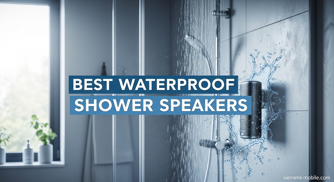 Best Waterproof Shower Speakers