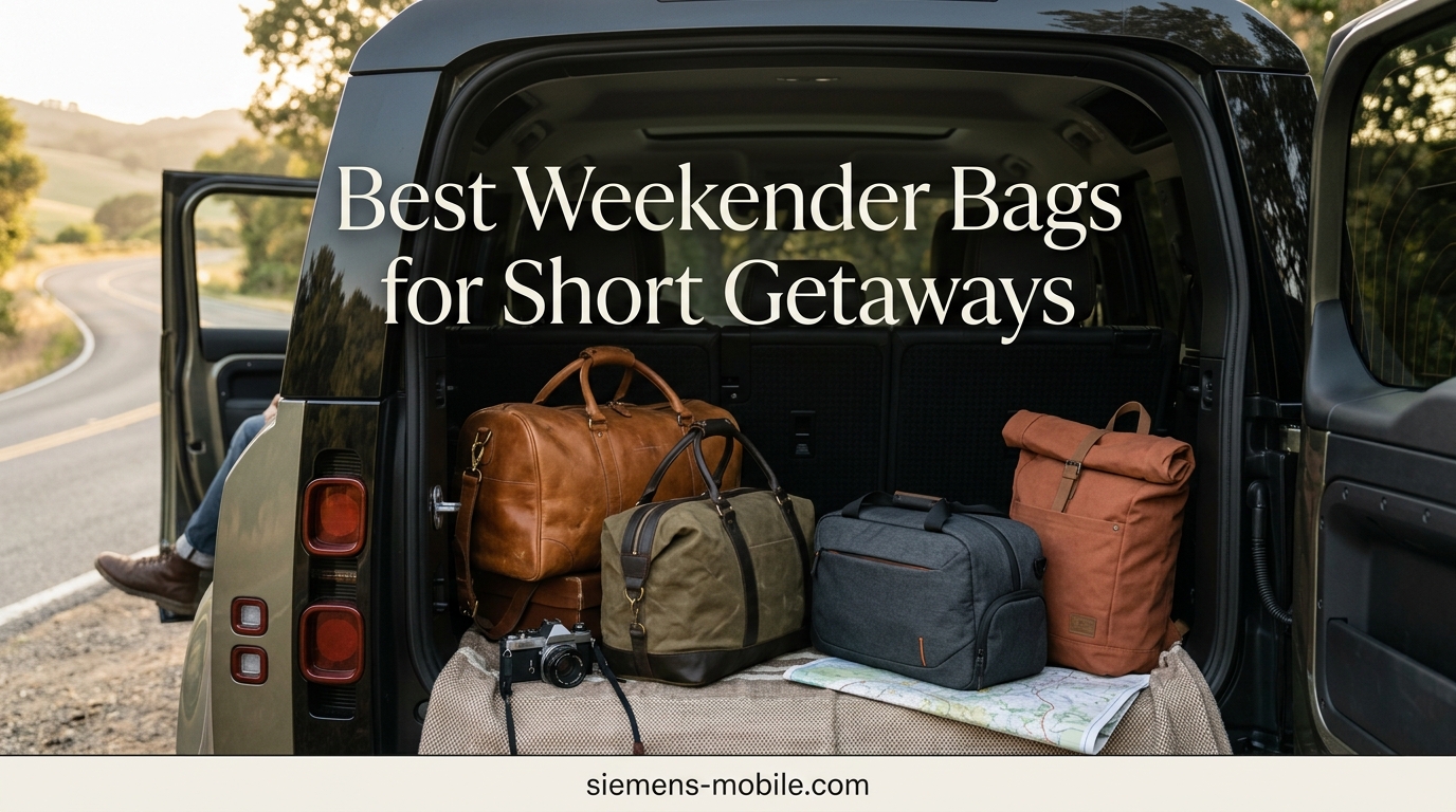 Best Weekender Bags for Short Getaways