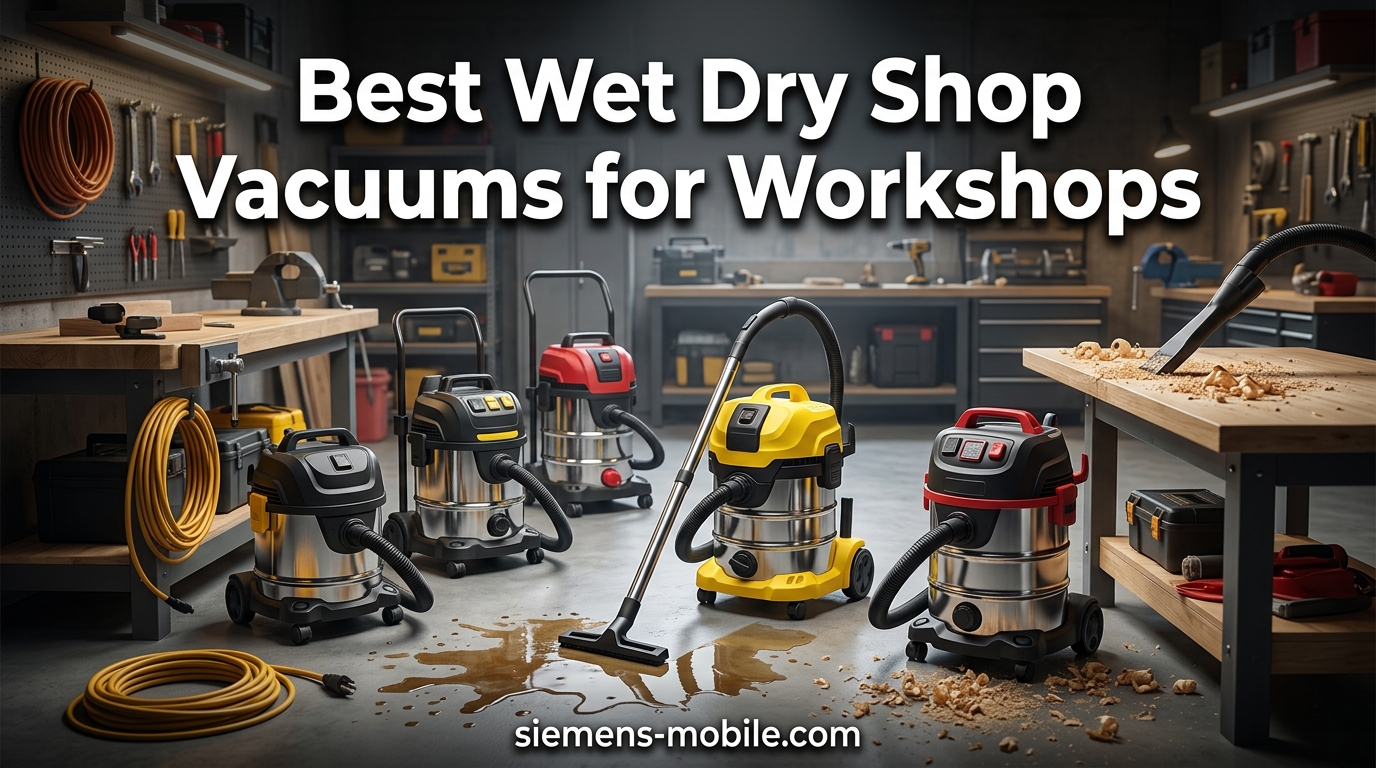 Best Wet Dry Shop Vacuums for Workshops