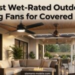 Best Wet-Rated Outdoor Ceiling Fans for Covered Patios