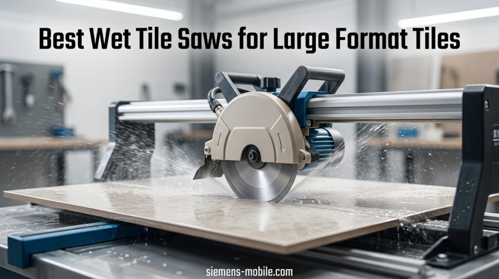 Best Wet Tile Saws for Large Format Tiles