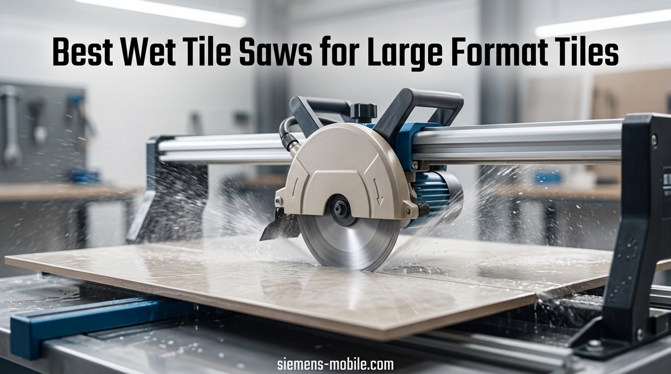 Best Wet Tile Saws for Large Format Tiles