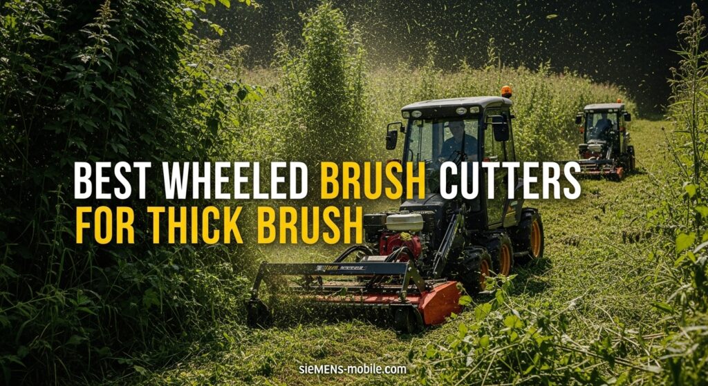 Best Wheeled Brush Cutters for Thick Brush