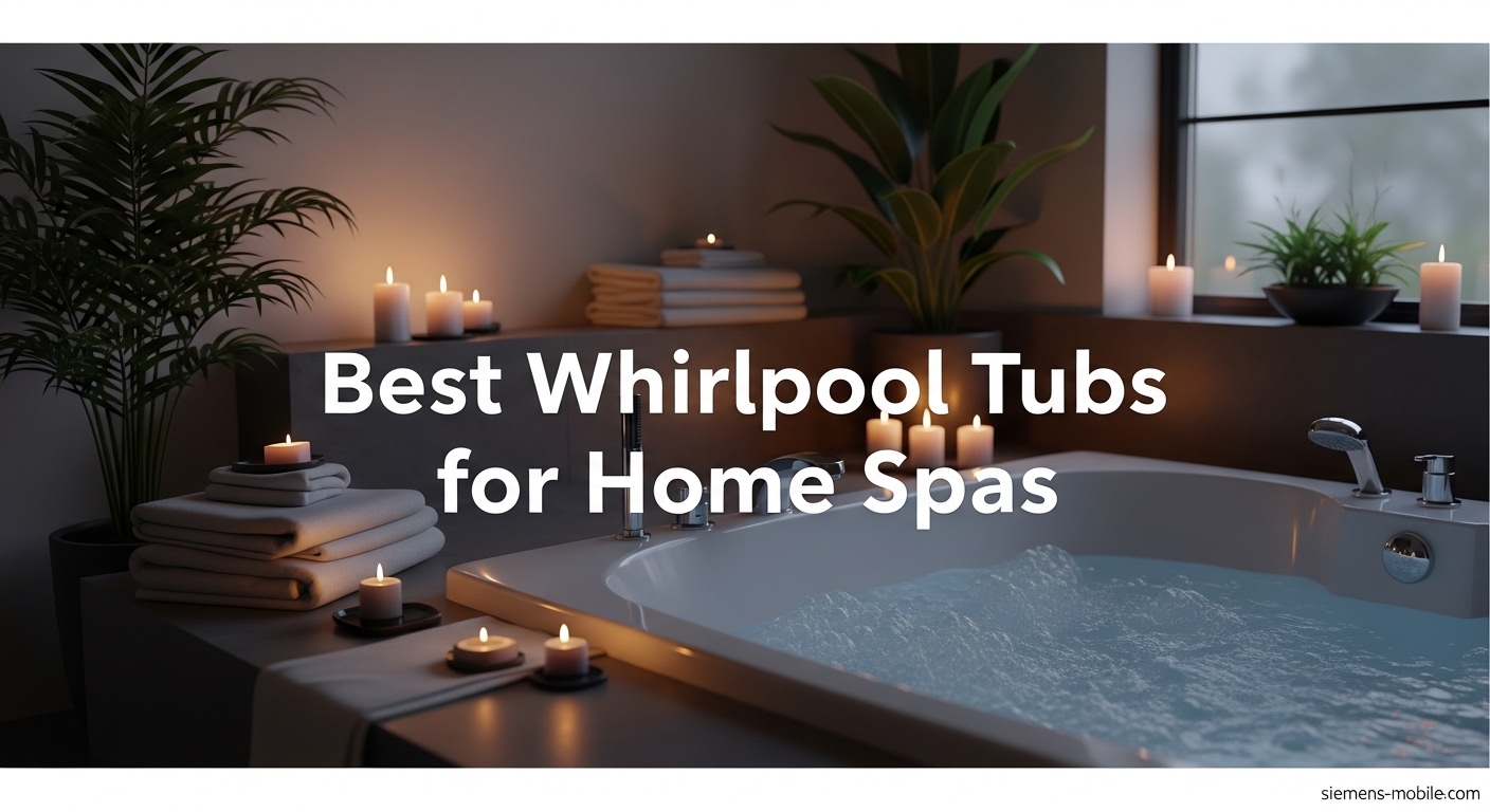 Best Whirlpool Tubs for Home Spas