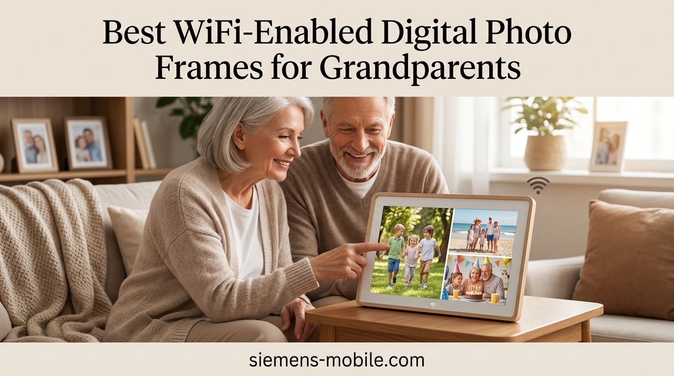 Best WiFi-Enabled Digital Photo Frames for Grandparents