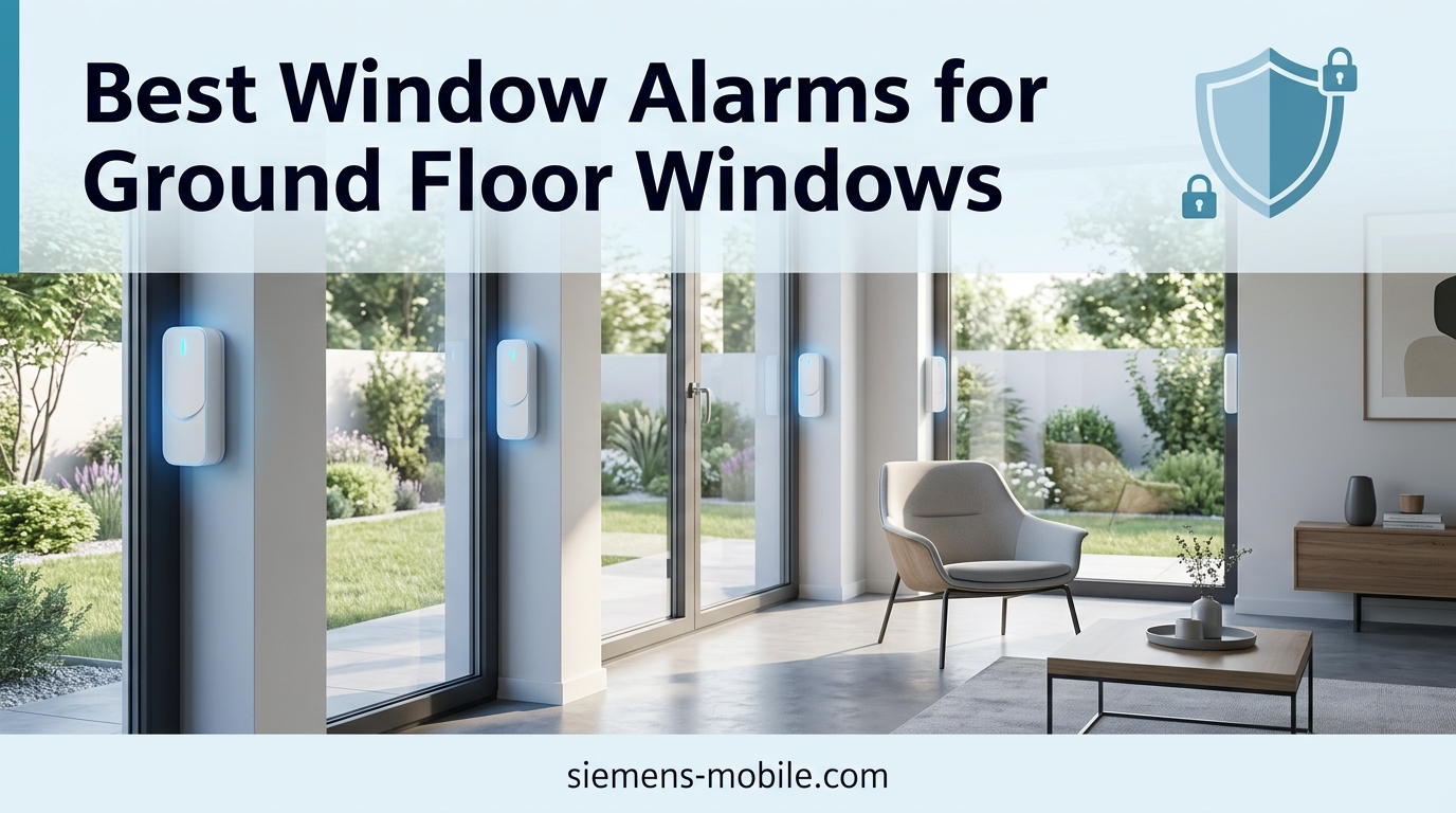 Best Window Alarms for Ground Floor Windows