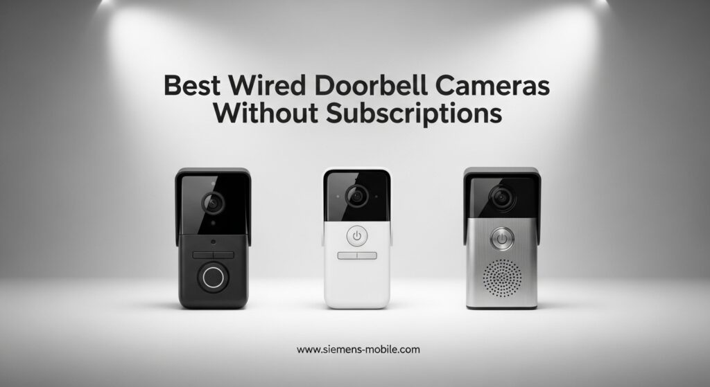 Best Wired Doorbell Cameras Without Subscriptions