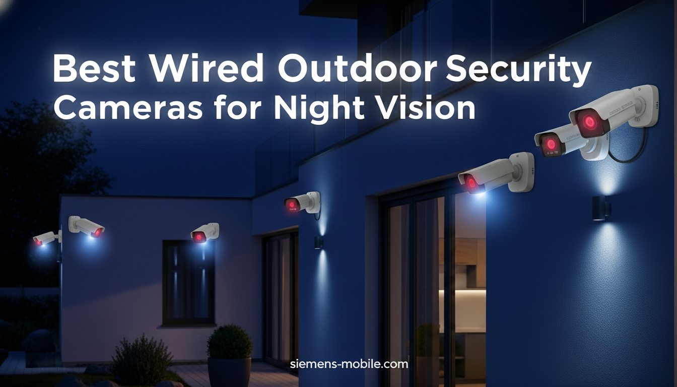 Best Wired Outdoor Security Cameras for Night Vision