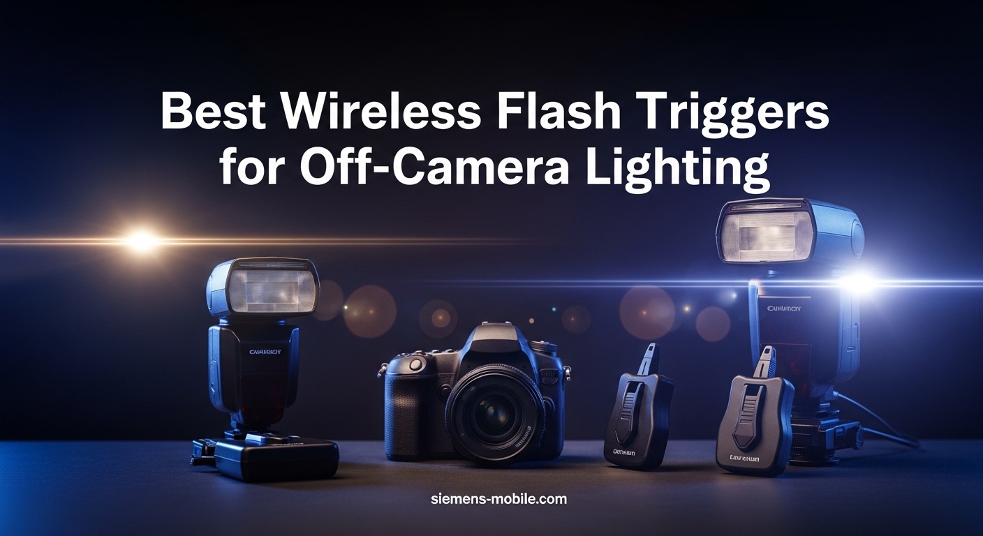 Best Wireless Flash Triggers for Off-Camera Lighting