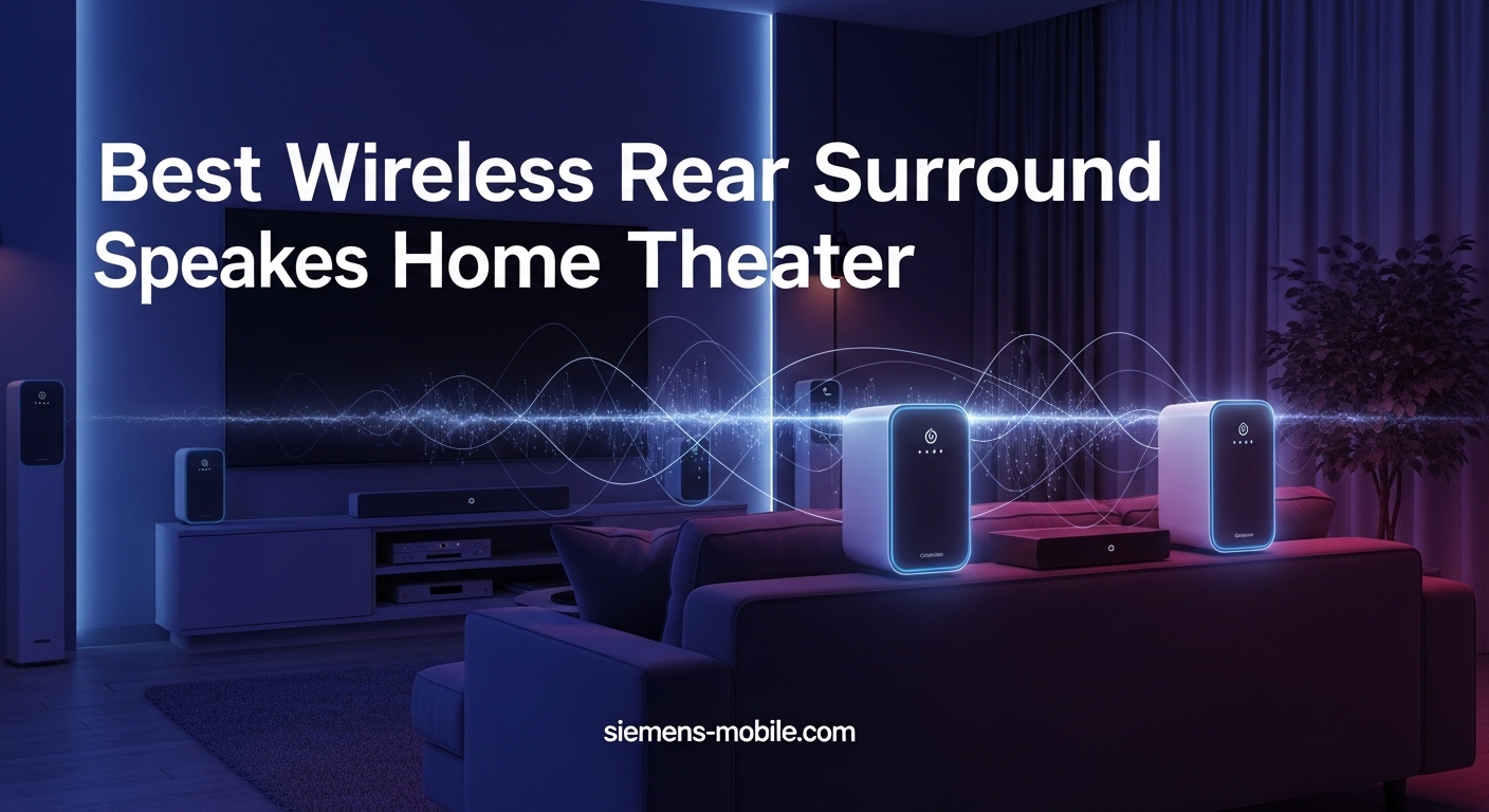 Best Wireless Rear Surround Speakers for Home Theater