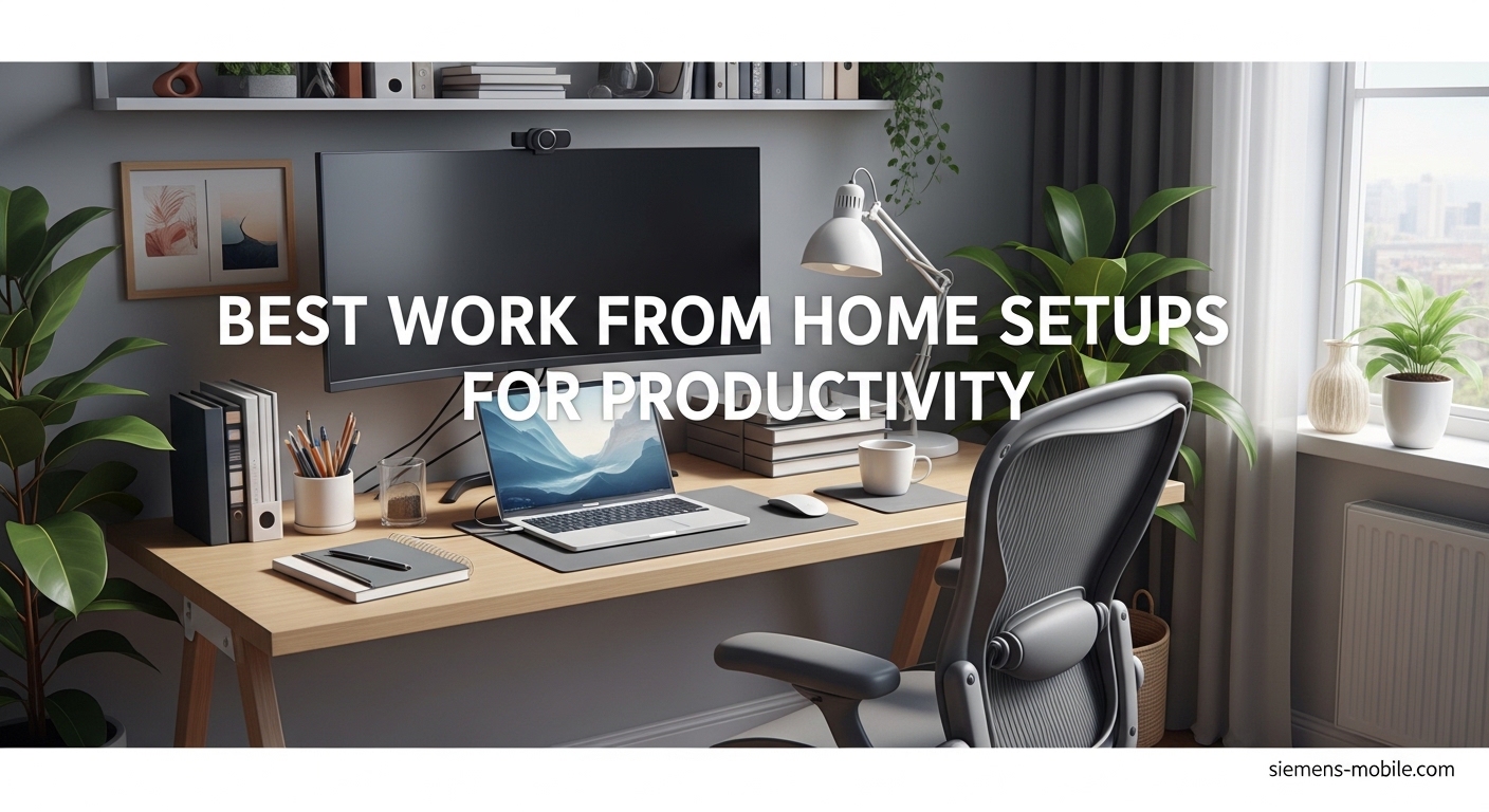 Best Work from Home Setups for Productivity
