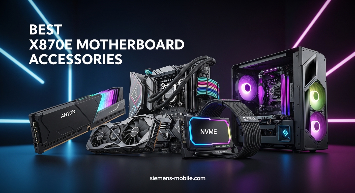 Best X870E Motherboard Accessories