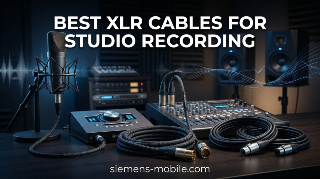 Best XLR Cables for Studio Recording