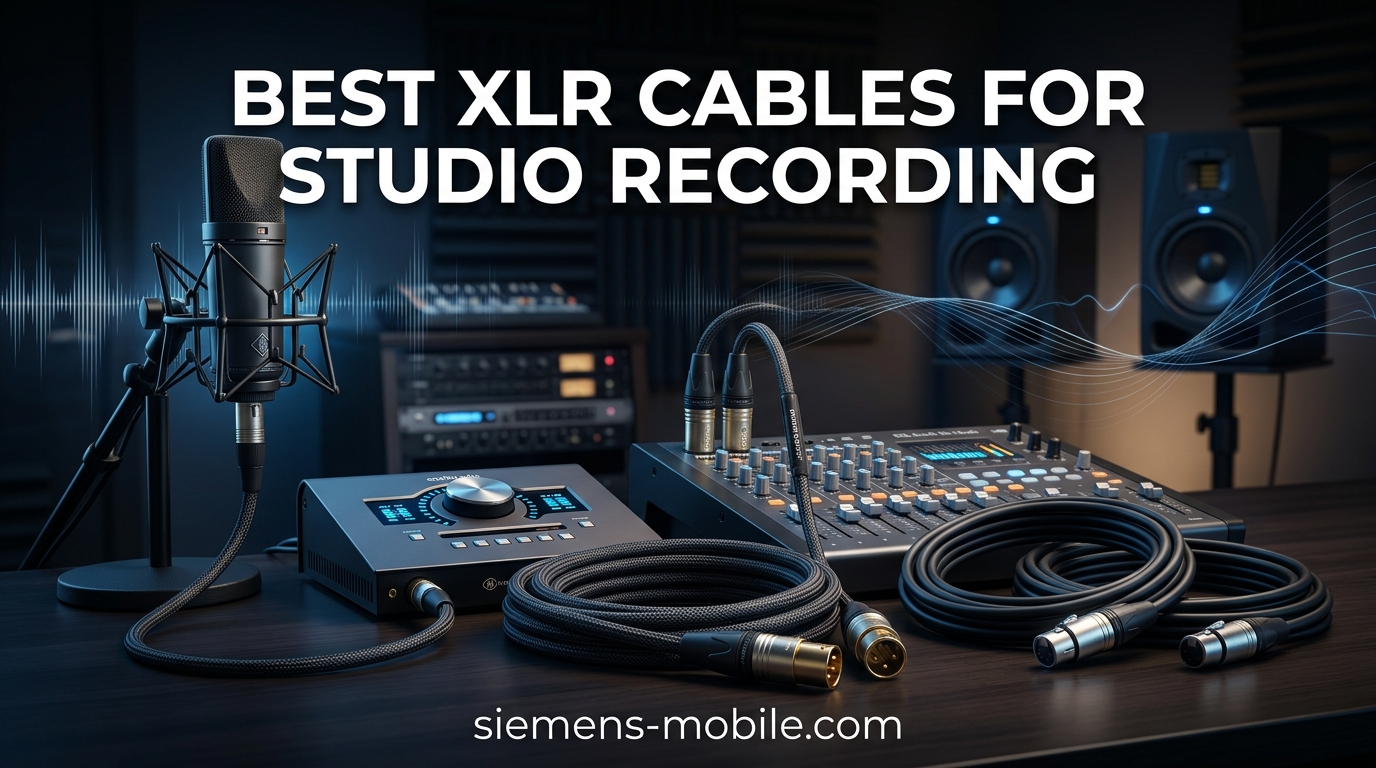 Best XLR Cables for Studio Recording