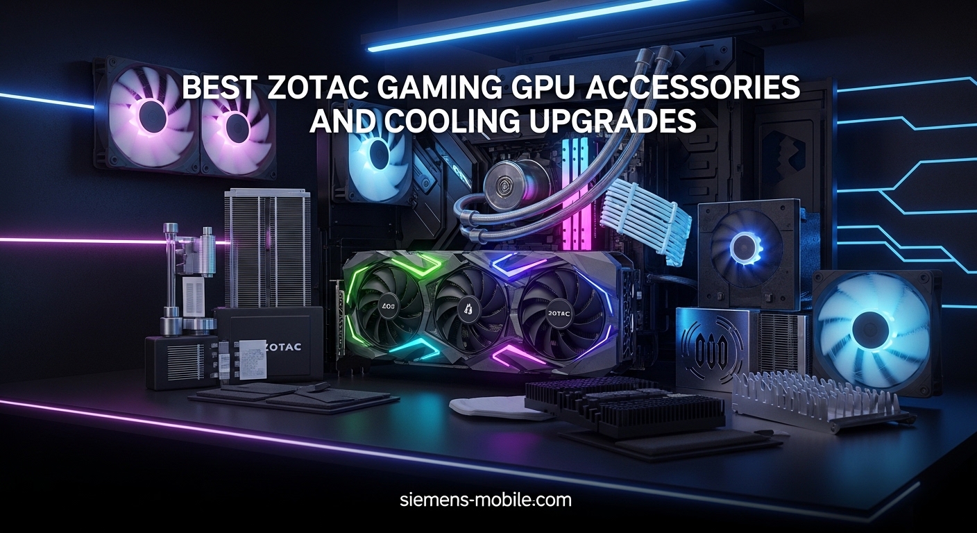 Best ZOTAC Gaming GPU Accessories and Cooling Upgrades