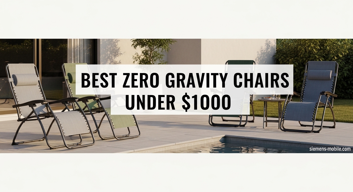Best Zero Gravity Chairs Under $1000