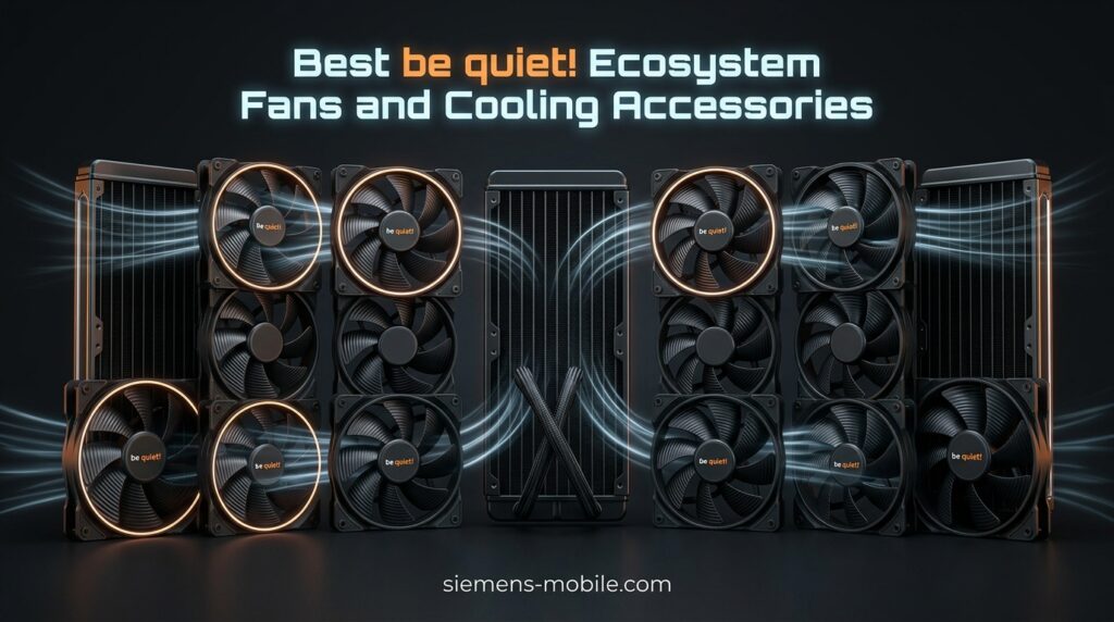Best be quiet! Ecosystem Fans and Cooling Accessories