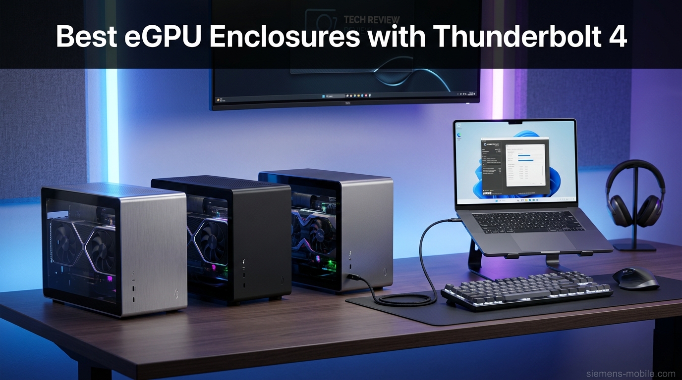 Best eGPU Enclosures with Thunderbolt 4