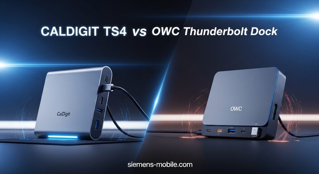 CalDigit TS4 vs OWC Thunderbolt Dock