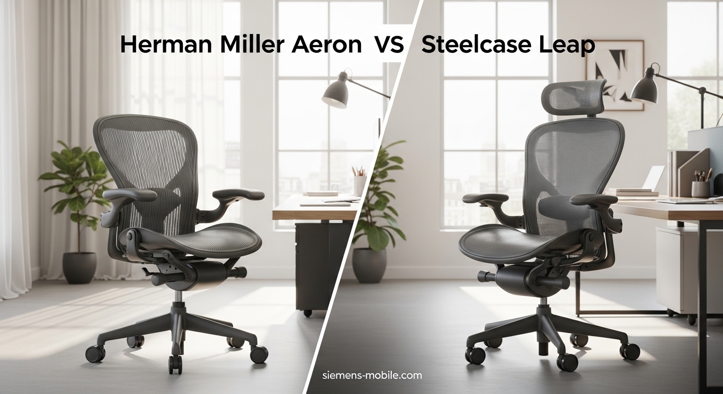 Herman Miller Aeron vs Steelcase Leap