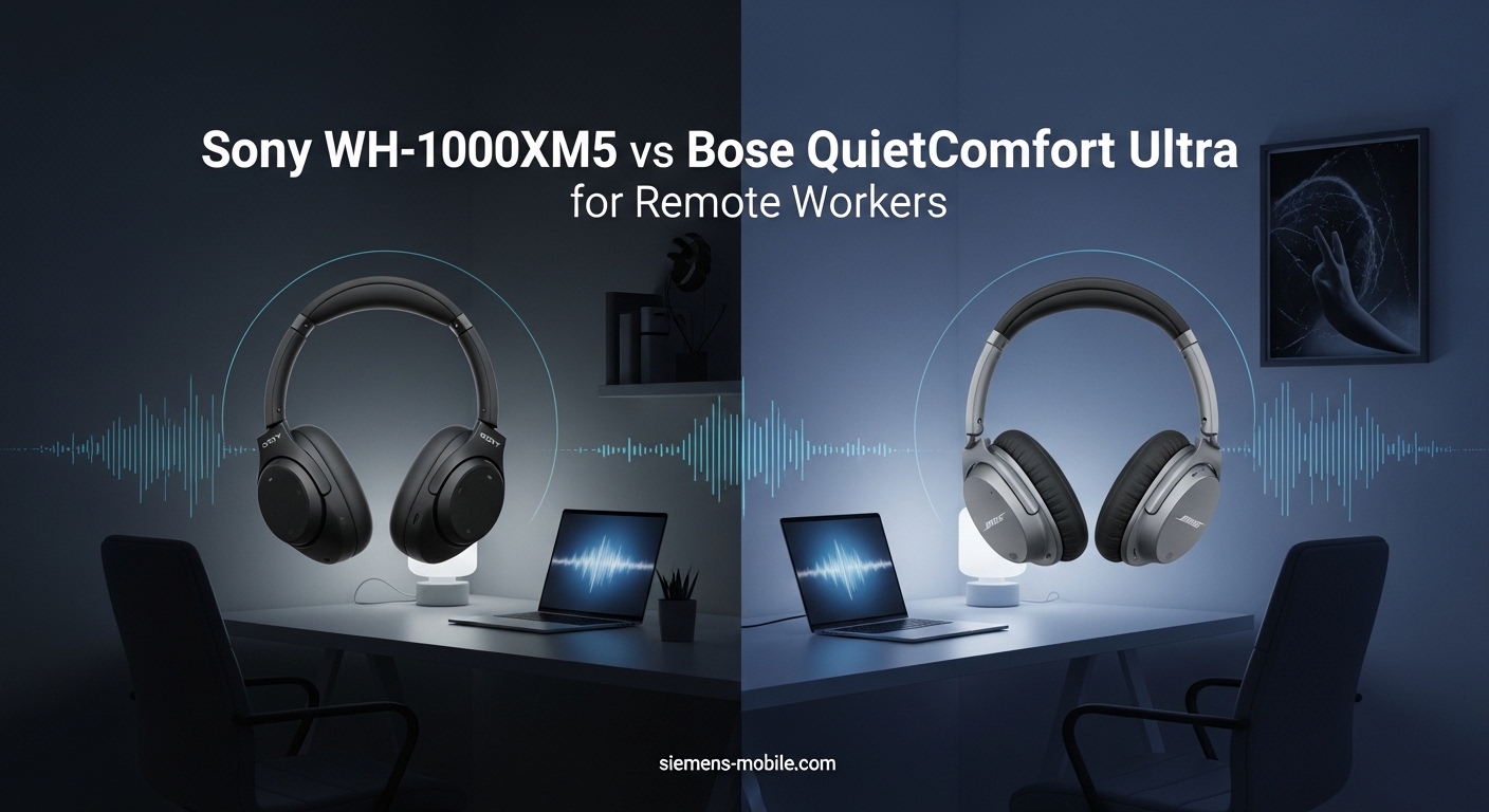 Sony WH-1000XM5 vs Bose QuietComfort Ultra for Remote Workers