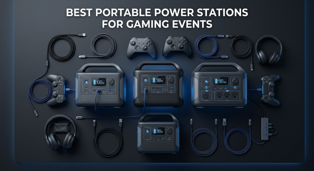 Best portable power stations for gaming events