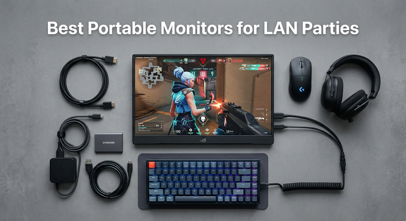 Best portable monitors for LAN parties