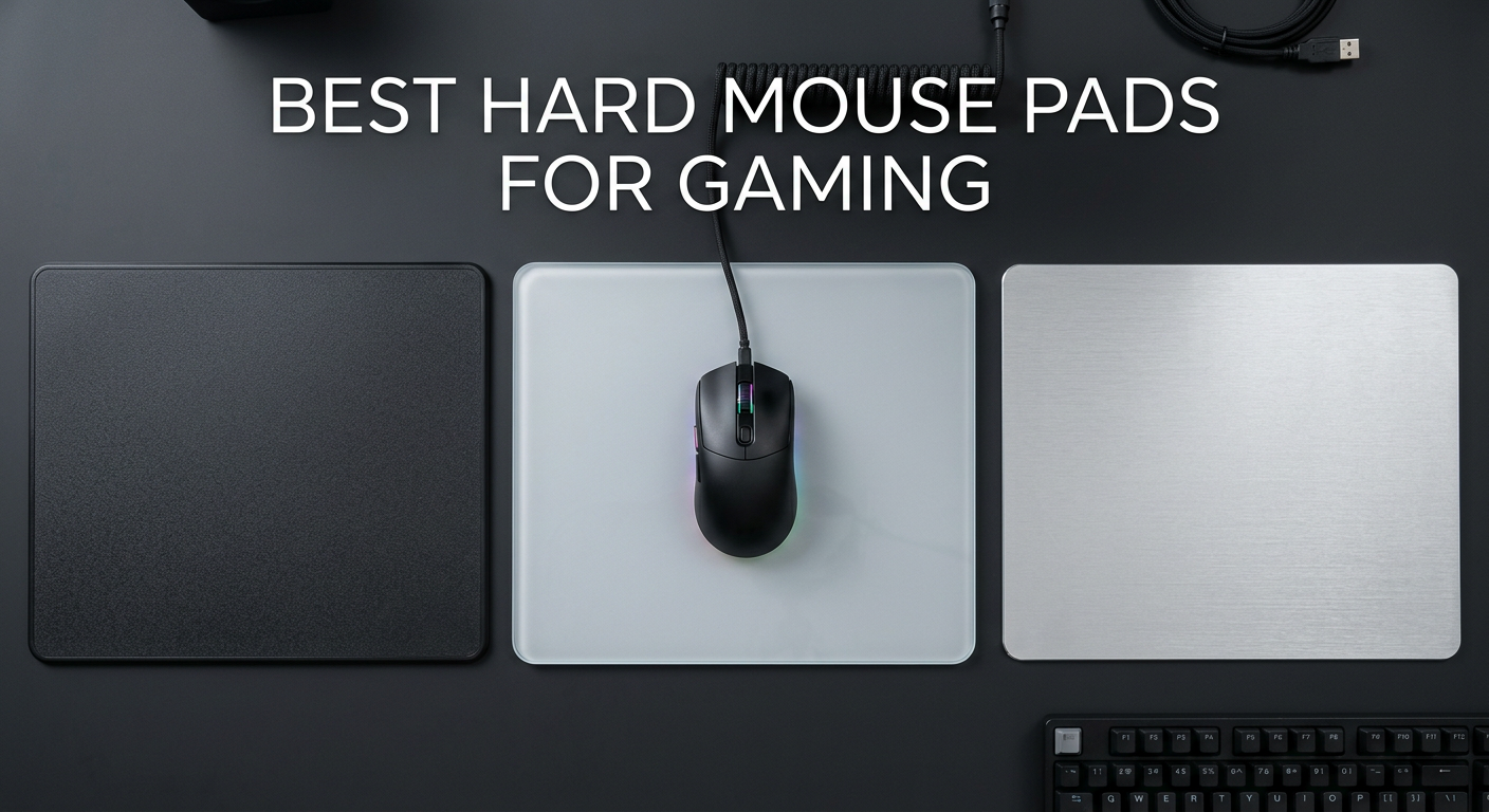 Best hard mouse pads for gaming