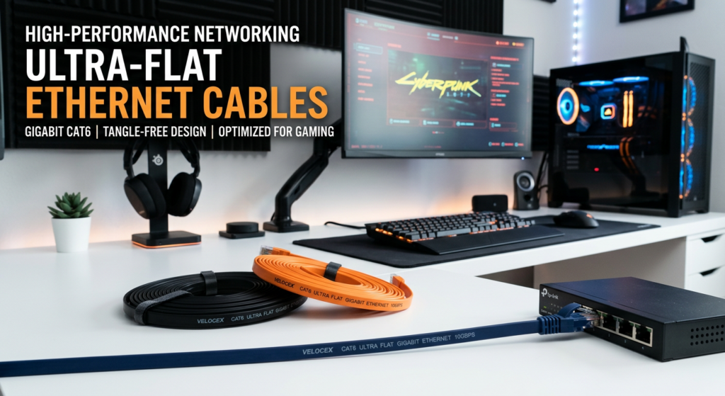 Best flat Ethernet cables for gaming