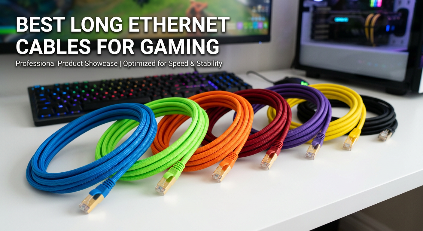 Best long Ethernet cables for gaming over 100 feet