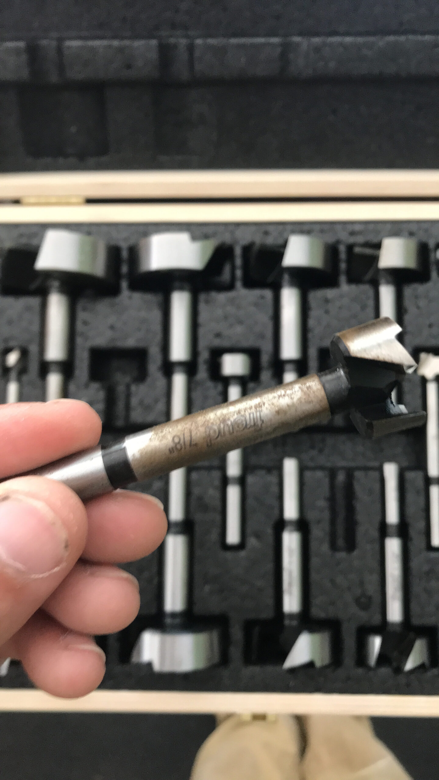 Diablo's High-Speed Steel Forstner Bit Drill Set - Ideal for All Types of Wood - 1/4