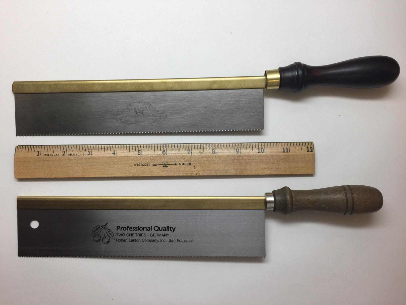 Two Cherries 520-6020 10-Inch Brass Back Dovetail Saw customer photo 1