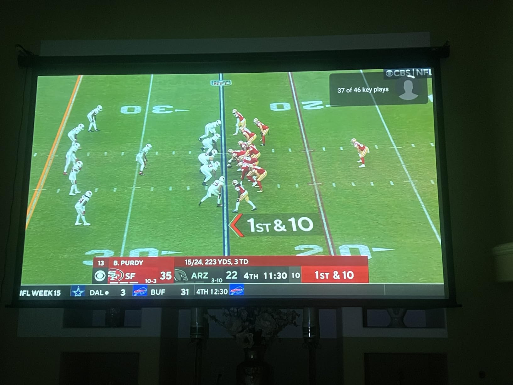 Elite Screens Spectrum 120-Inch 4:3 Electric Motorized Projector Screen, 4K/8K Ultra HD Ready, Home Theater, Classroom & Office, White Case, ELECTRIC120V customer photo 2