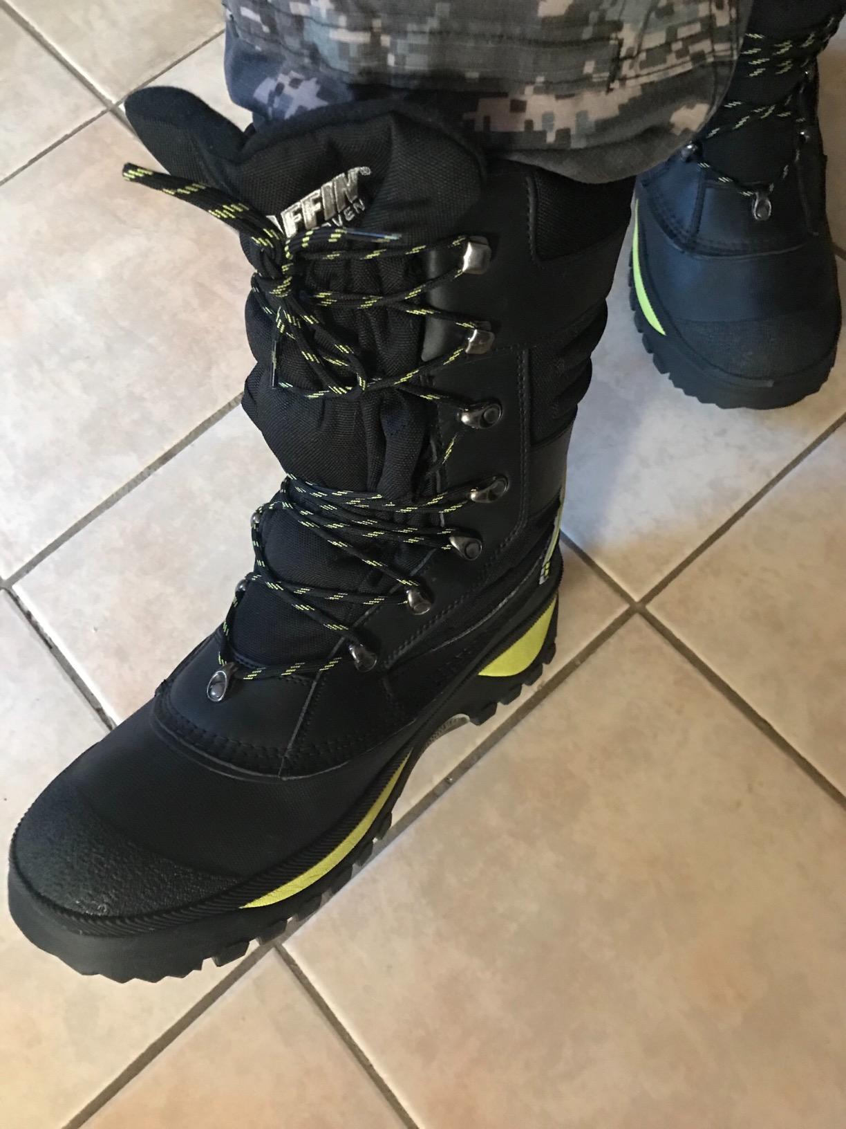 Baffin Men's CROSSFIRE Winter Boots - Waterproof Insulated Leather Snow & Hunting Boots customer photo 1