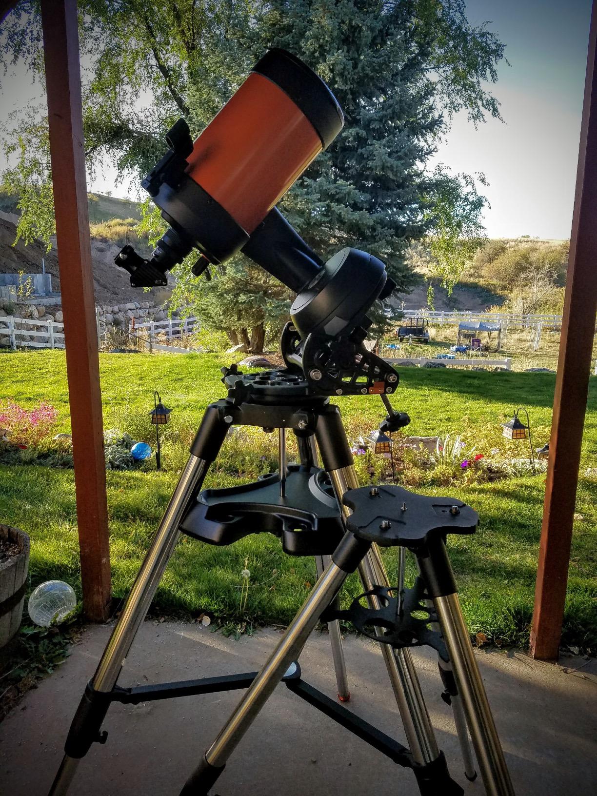 Celestron 93493 Heavy Duty CPC 1100 Tripod (Black/Silver) customer photo 2