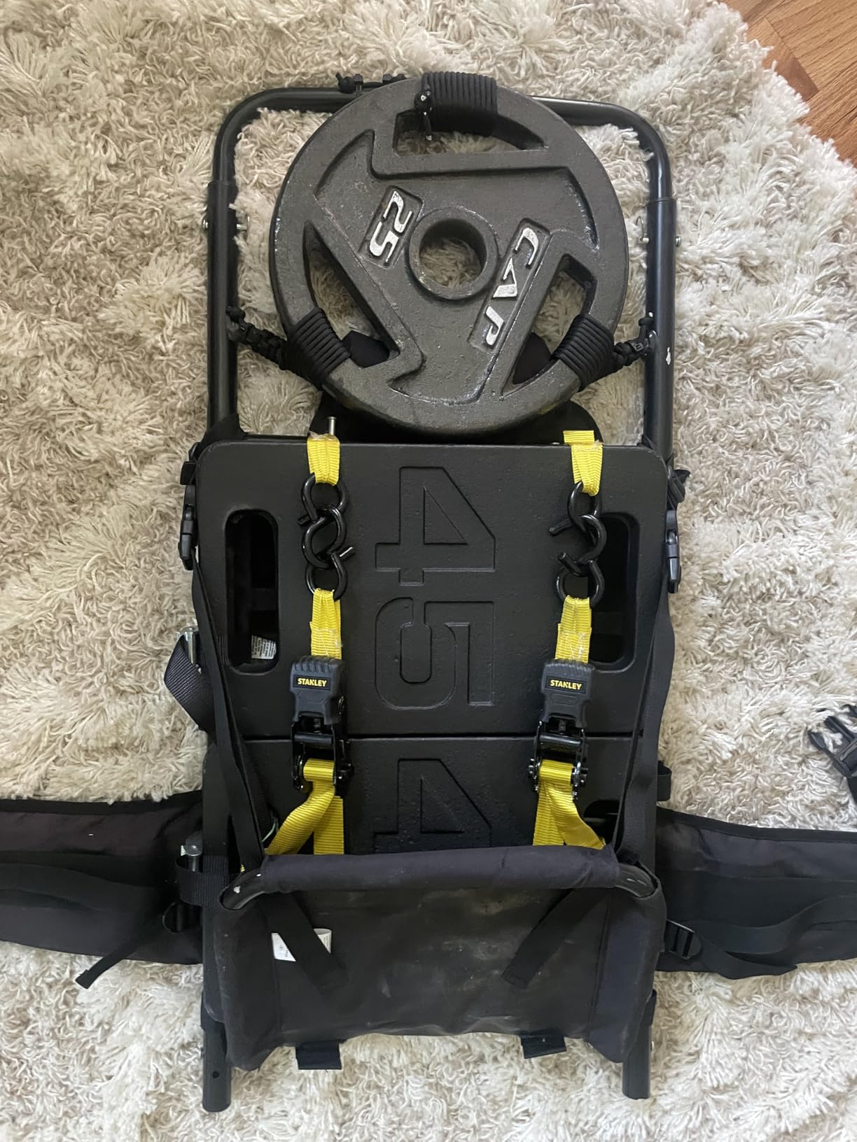 Stansport Freighter Aluminum Pack Frame - Black customer photo 1
