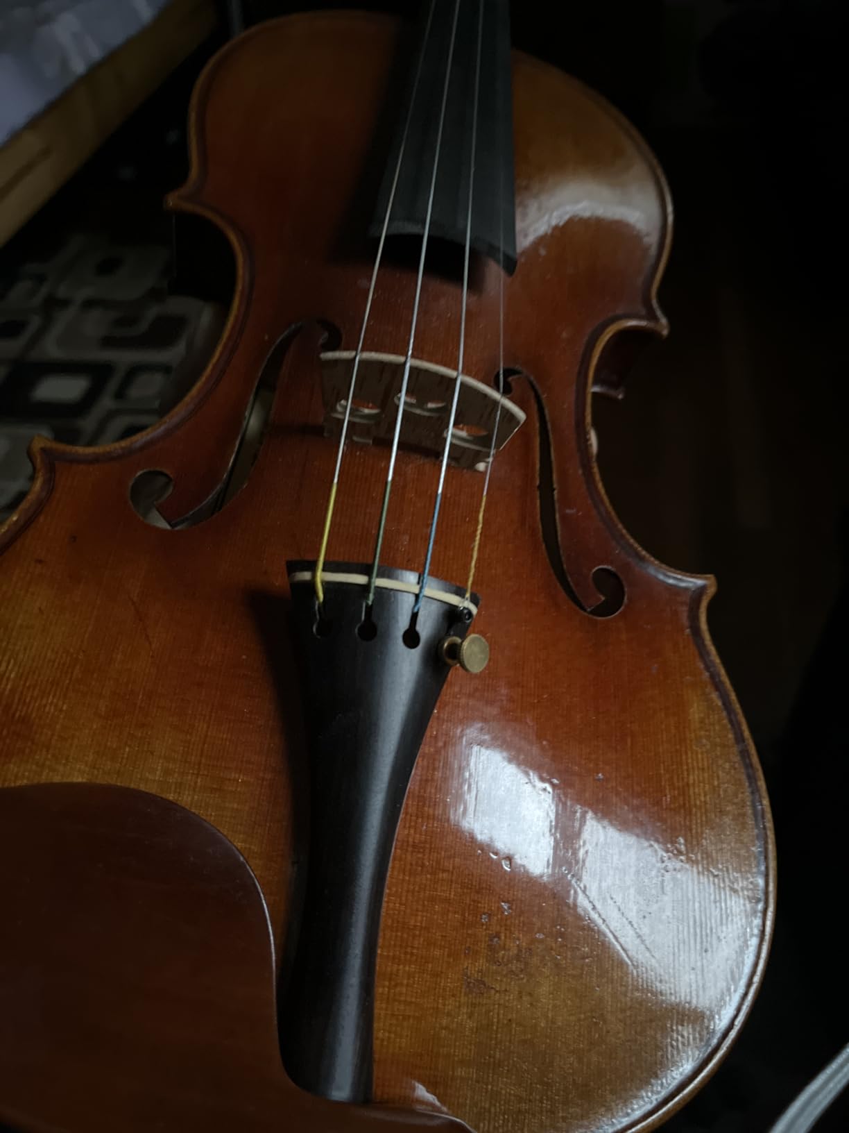 Cremona SV-1500 Master Series Violin Outfit - 4/4 Size - Hand-Carved Spruce Top, Premium Maple Back & Sides, Hill Style Boxwood Fittings, Anton Breton VNS-150 Strings, Deluxe Case & Brazilwood Bow customer photo 1
