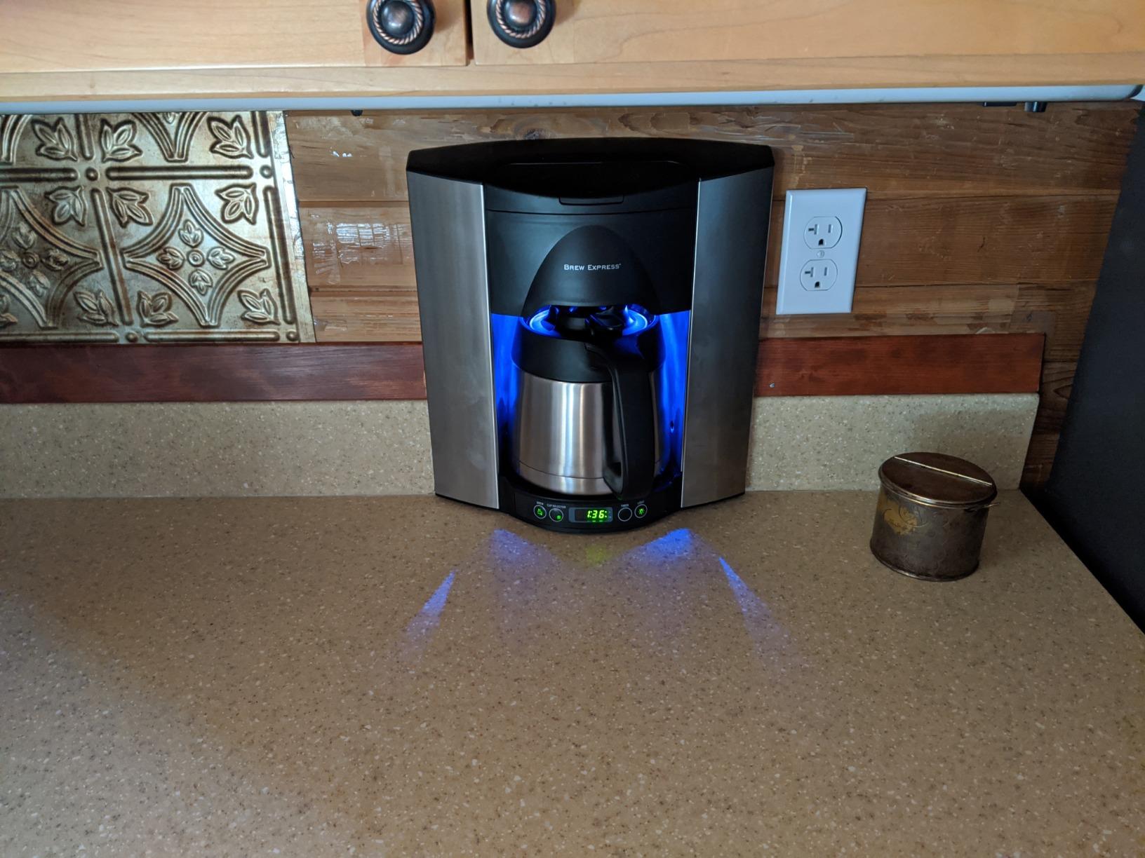 Brew Express 10 Cup Built-In-The-Wall Self Filling Coffee System customer photo 2