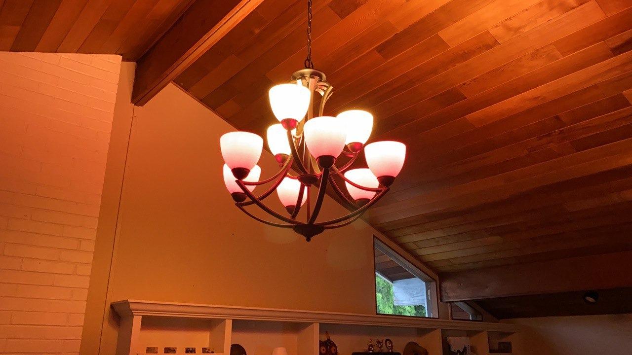 Possini Euro Design Milbury Satin Nickel Chandelier 30