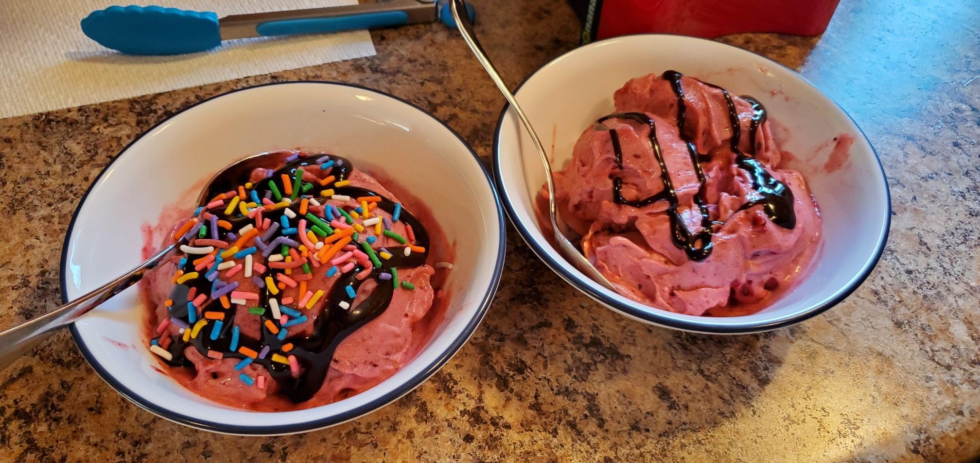 Yonanas Classic Frozen Fruit Soft Serve Maker for Healthy Vegan and Dairy-Free Treats, 200W Silver Machine with 36 Recipes, BPA Free, Easy to Clean, Quick and Simple to Use customer photo 2