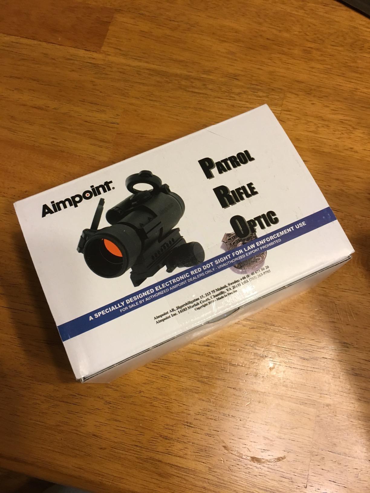 Aimpoint PRO Red Dot Reflex Sight with QRP2 Mount and Spacer - 2 MOA - 12841 customer photo 2