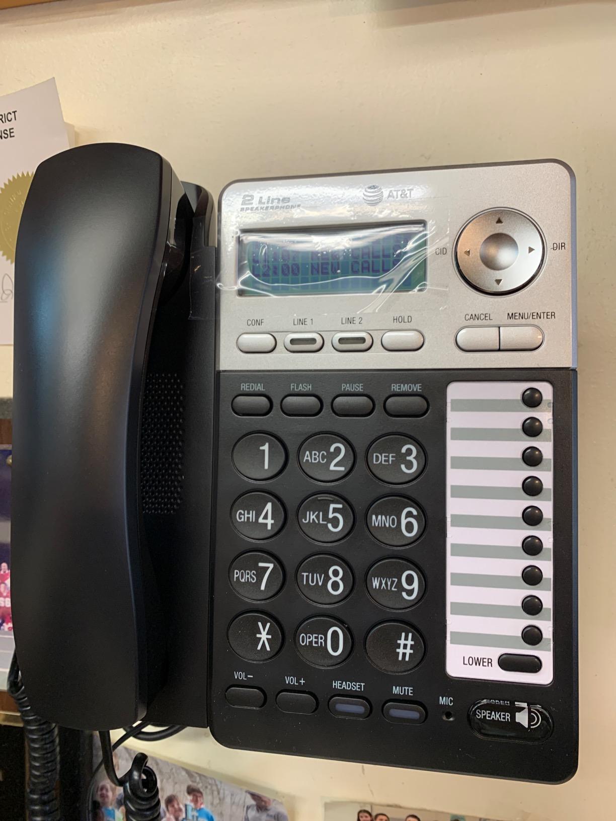 AT&T ML17929 2-Line Corded Speakerphone with Caller ID/Call Waiting, Black - Built-in Speakerphone, 3-Way Conferencing, Headset Compatible customer photo 2