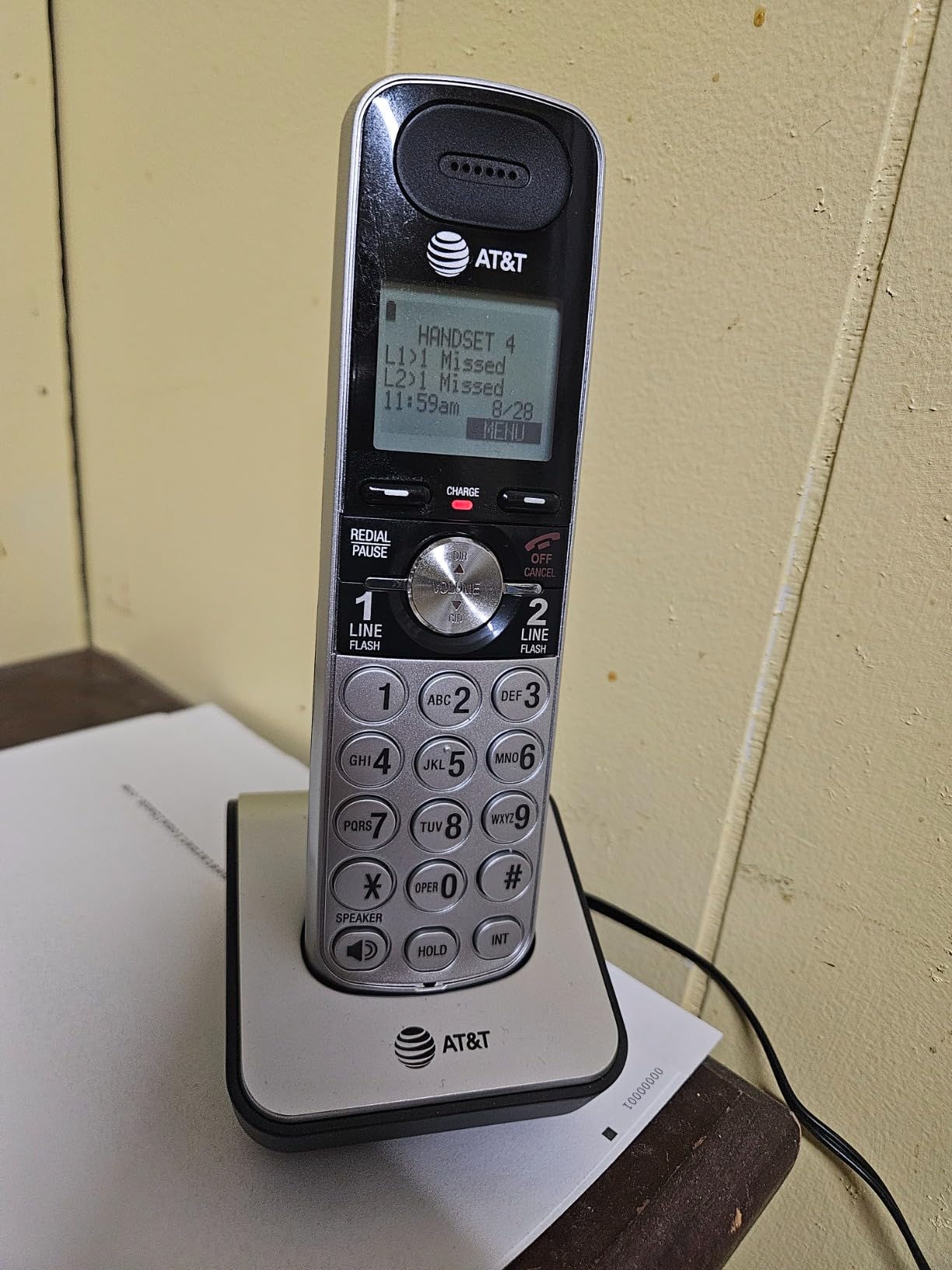 AT&T (TL88102) Dect 6.0 1-Handset 2-Line Landline Telephone Bundle with 3 Handsets and Dual Caller ID/Call Waiting customer photo 1