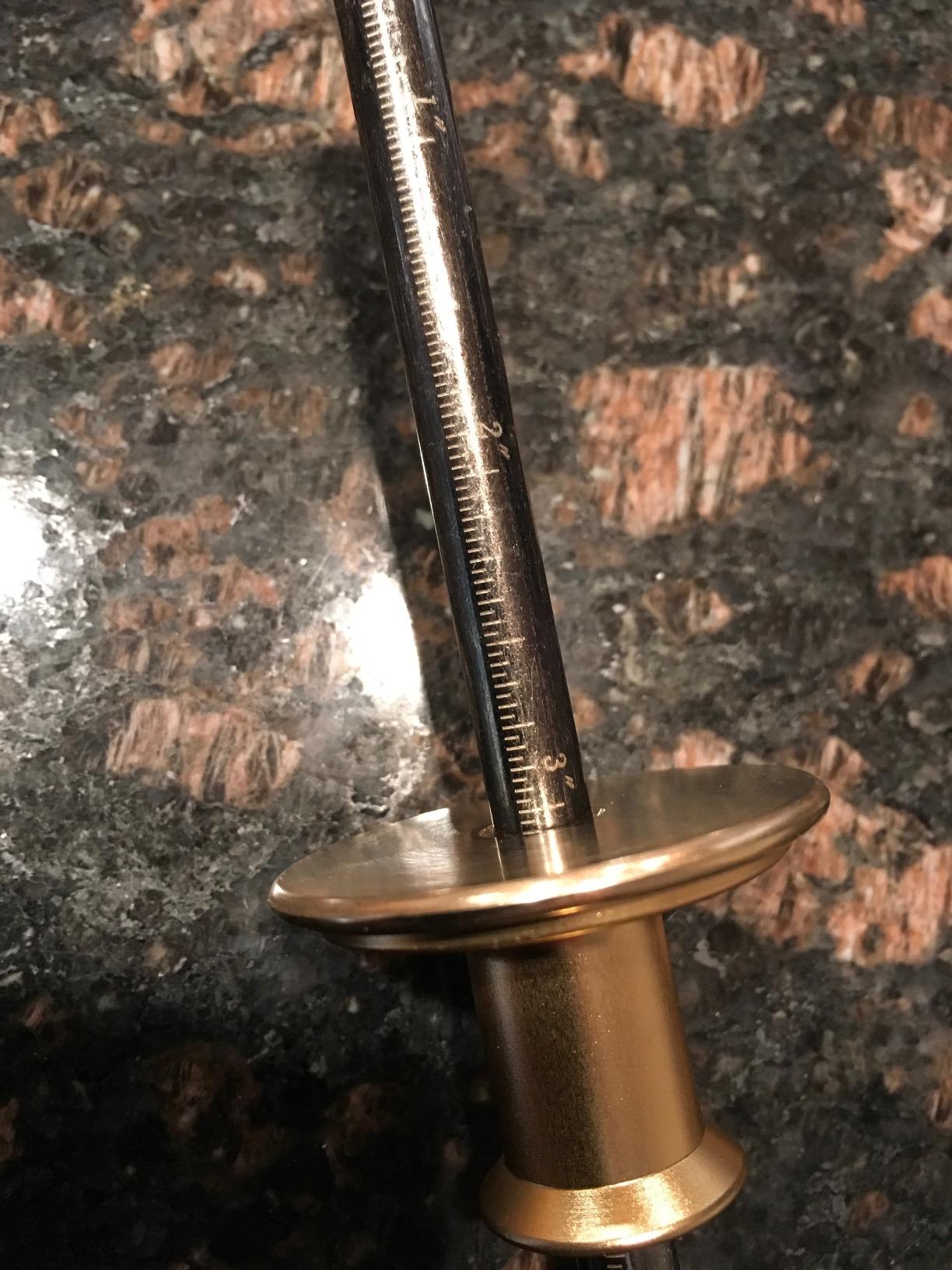 iGaging Wheel Marking Gauge with 1/32nd and 1mm scale customer photo 2