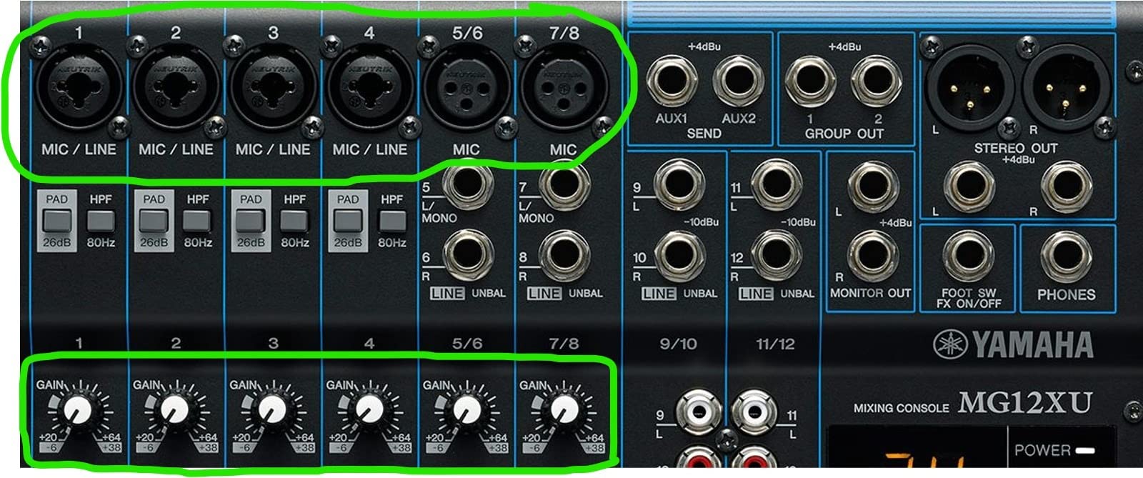 Behringer XENYX QX1222USB Premium 16-Input 2/2-Bus Mixer with XENYX Mic Preamps and Compressors, Klark Teknik Multi-FX Processor, Wireless Option and USB/Audio Interface customer photo 2