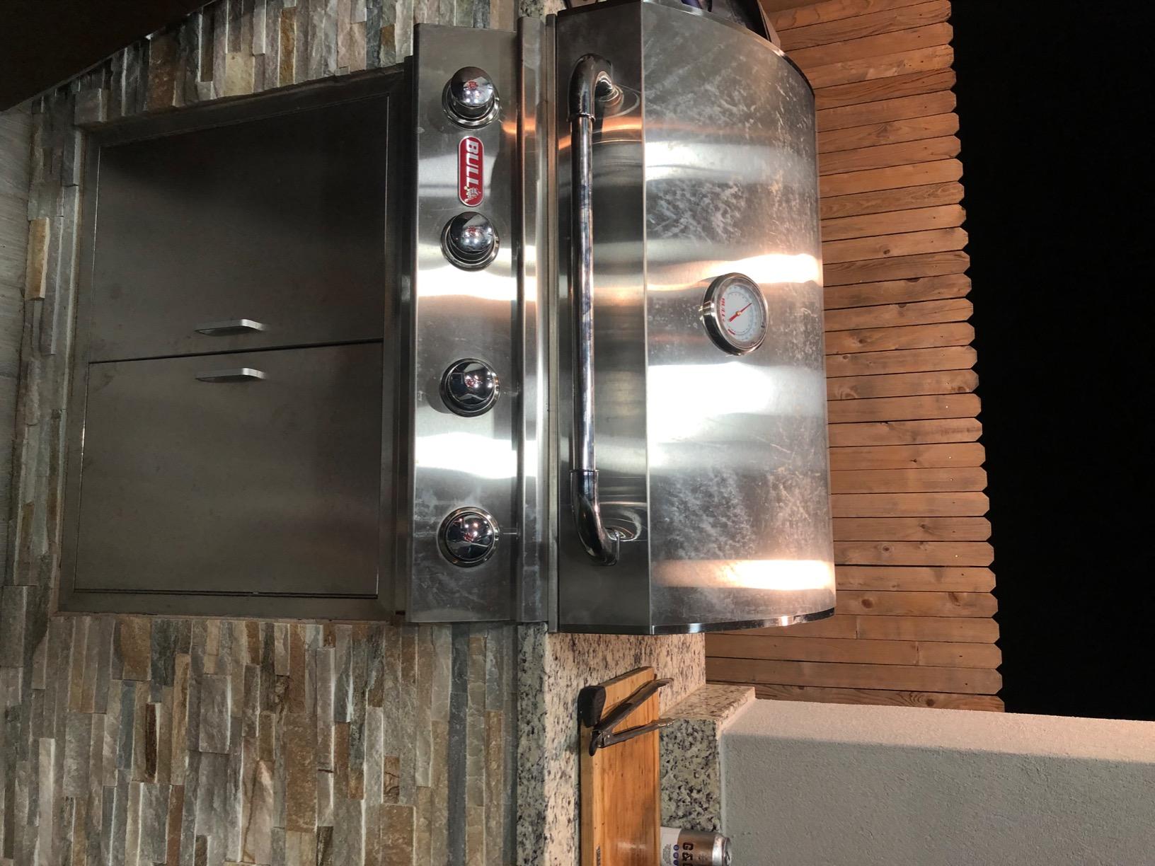 Bull Outlaw 30-Inch Built-In Grill (BG-26038), Propane customer photo 2